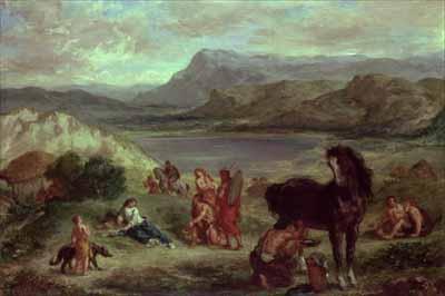 Ovid in exile among the Scythians