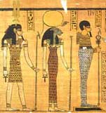 Nefertem, Sekhmet and Ptah